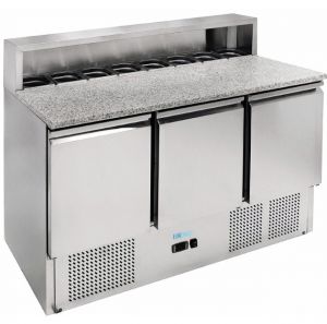 G-PS903-FC Refrigerated Saladette GN1/1 static